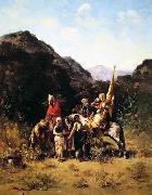 unknow artist Arab or Arabic people and life. Orientalism oil paintings 453 Spain oil painting artist